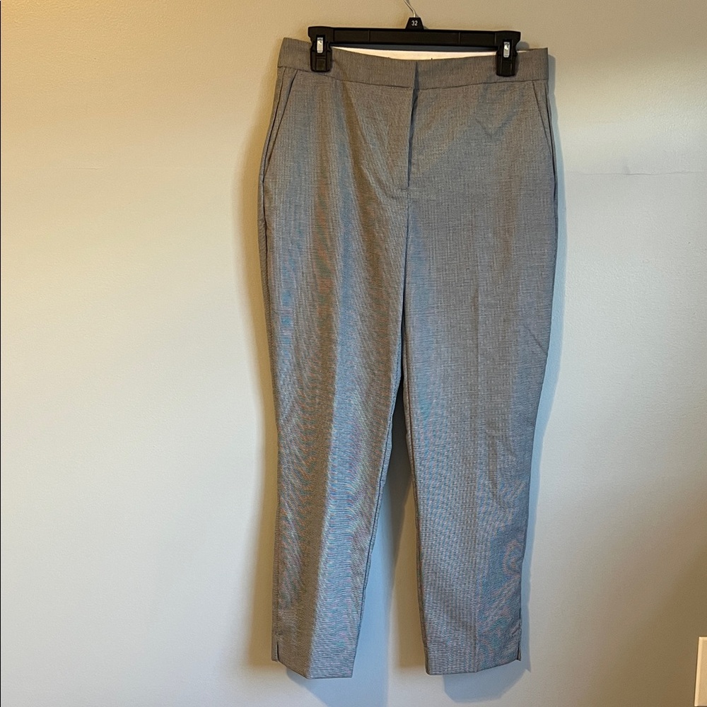 Zara Black And White Women's Trousers